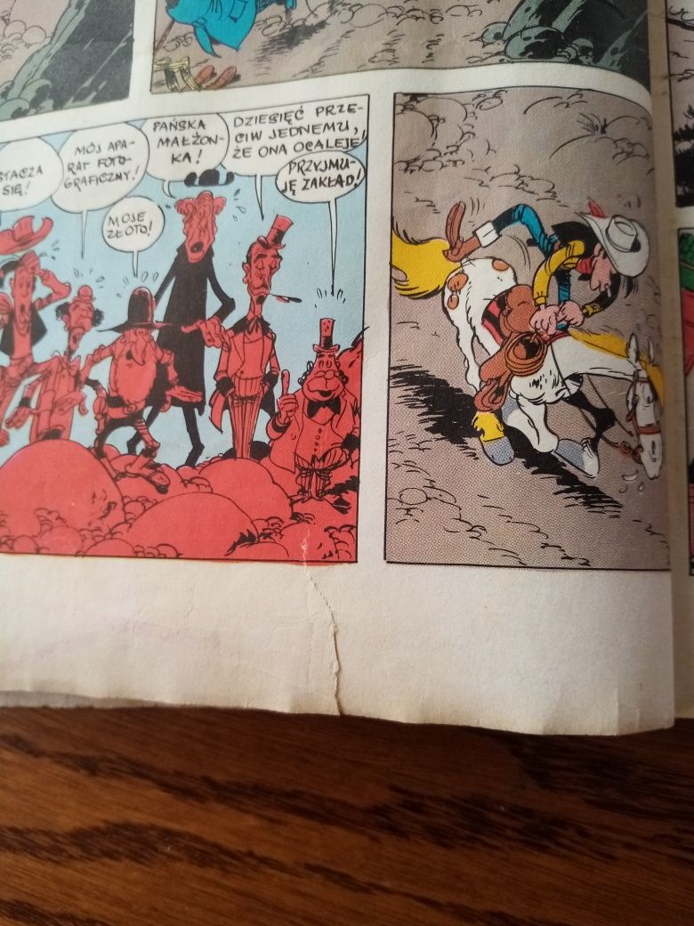 Komiks 'Lucky Luke' "Dyliżans"