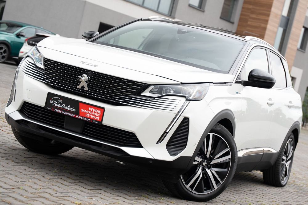 Peugeot 3008 Niezawodny 1.6 300PS 4WD Plug-In Full Led Kamera 360 Skóra Alu Ambient
