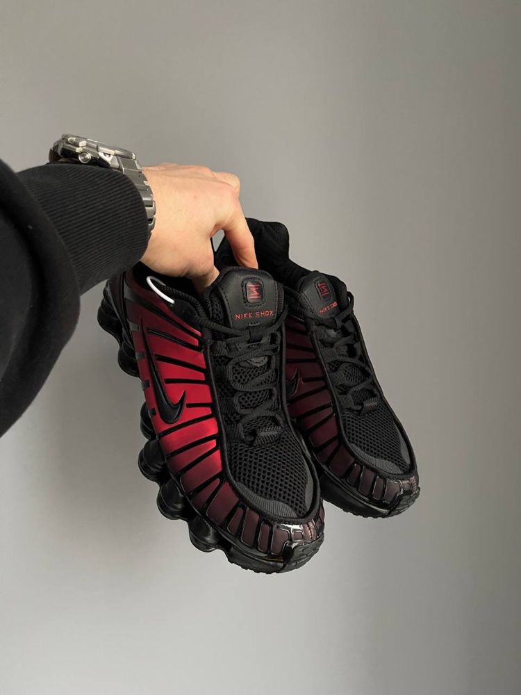 ЗМІНЮЮТЬ КОЛІР Nike Shox LT Black/Red,найк,шокси,чорно-червоні,змінють
