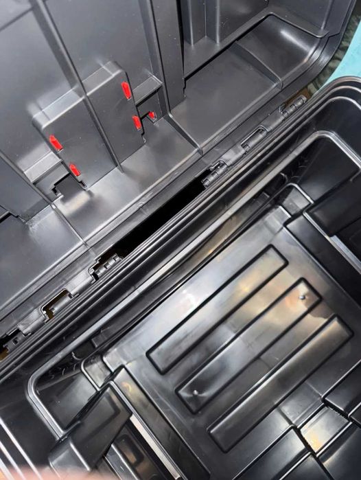 Duża Mocna Skrzynka Narzędziowa Na Kółkach Modułowa + GRATIS Tacka