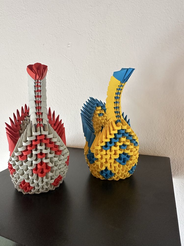 Łabędź z origami
