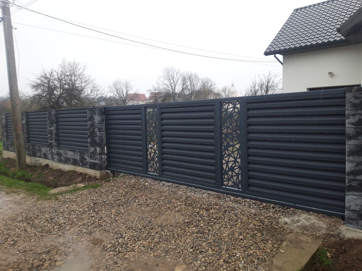 Ворота відкатні брама відкатна ворота автоматичні