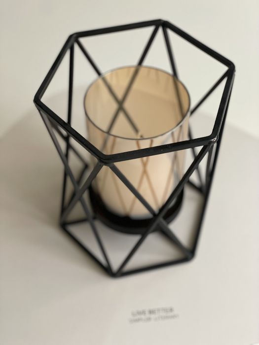 Подсвечник настольный со свечой