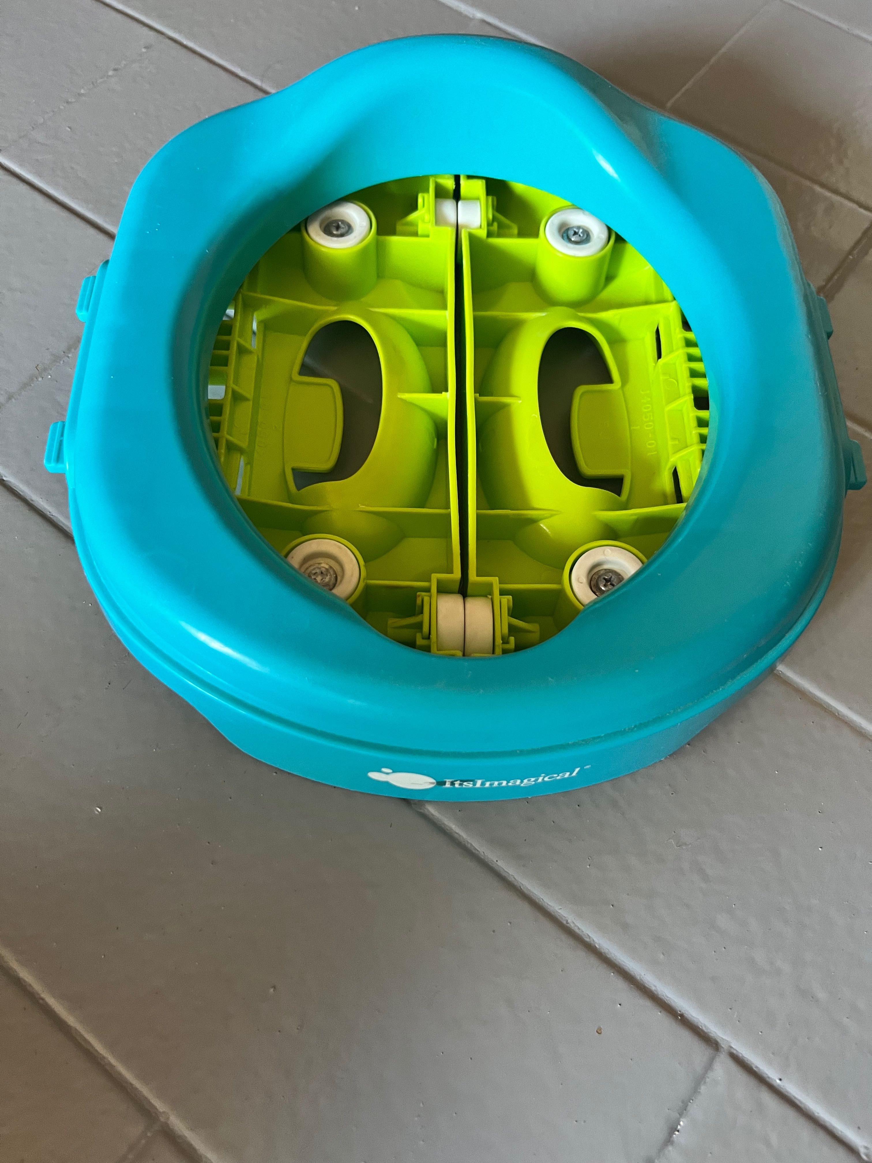 2 em 1: Adaptador para sanita e sanita de viagem