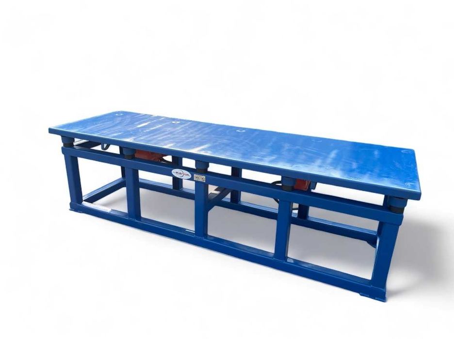 Stół wibracyjny 3,0 x 0,8 x 0,60 m KARKON płyty formy elektrowibrator