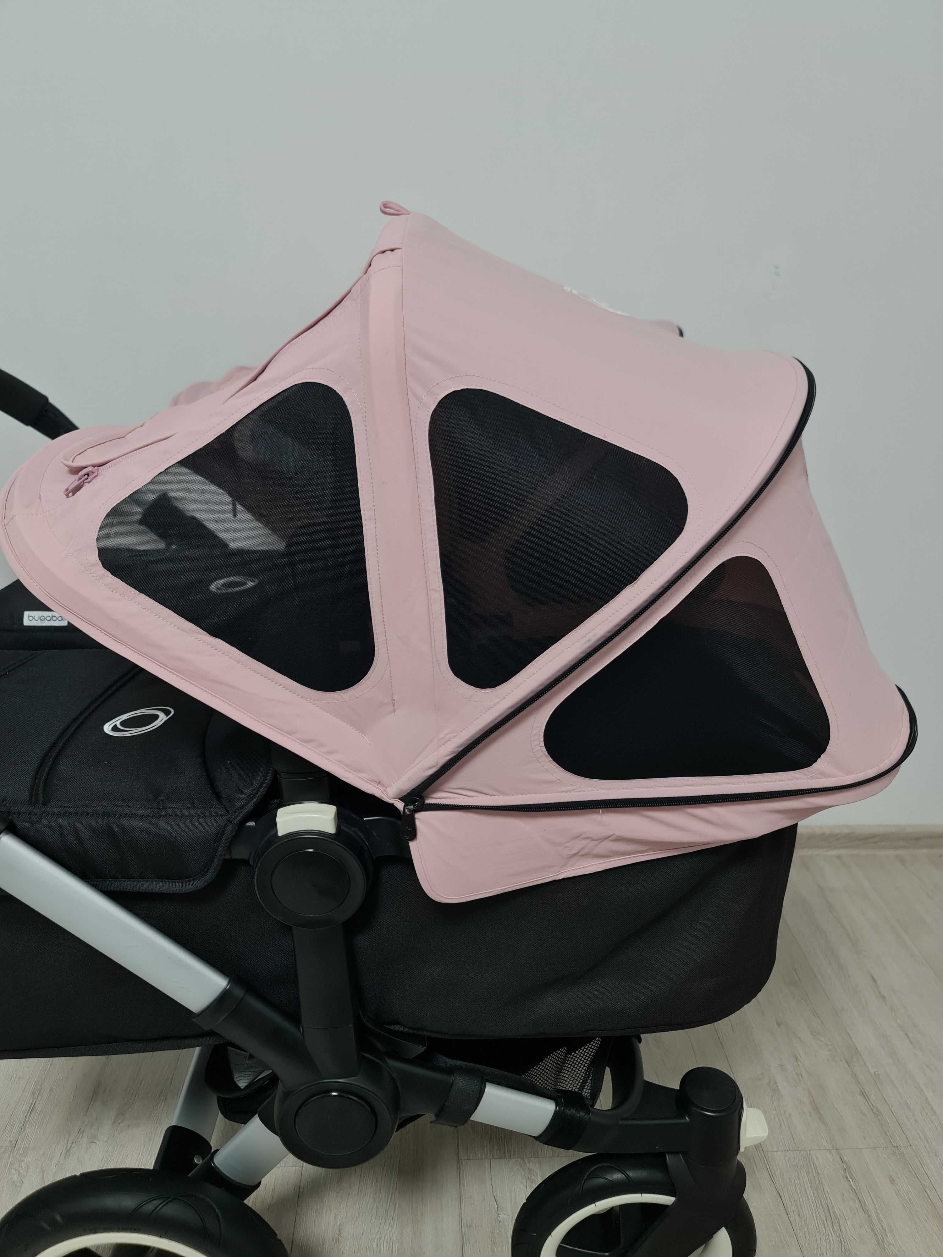 Bugaboo Donkey Twin
колір Soft Pink капюшон Бугабу Данкі