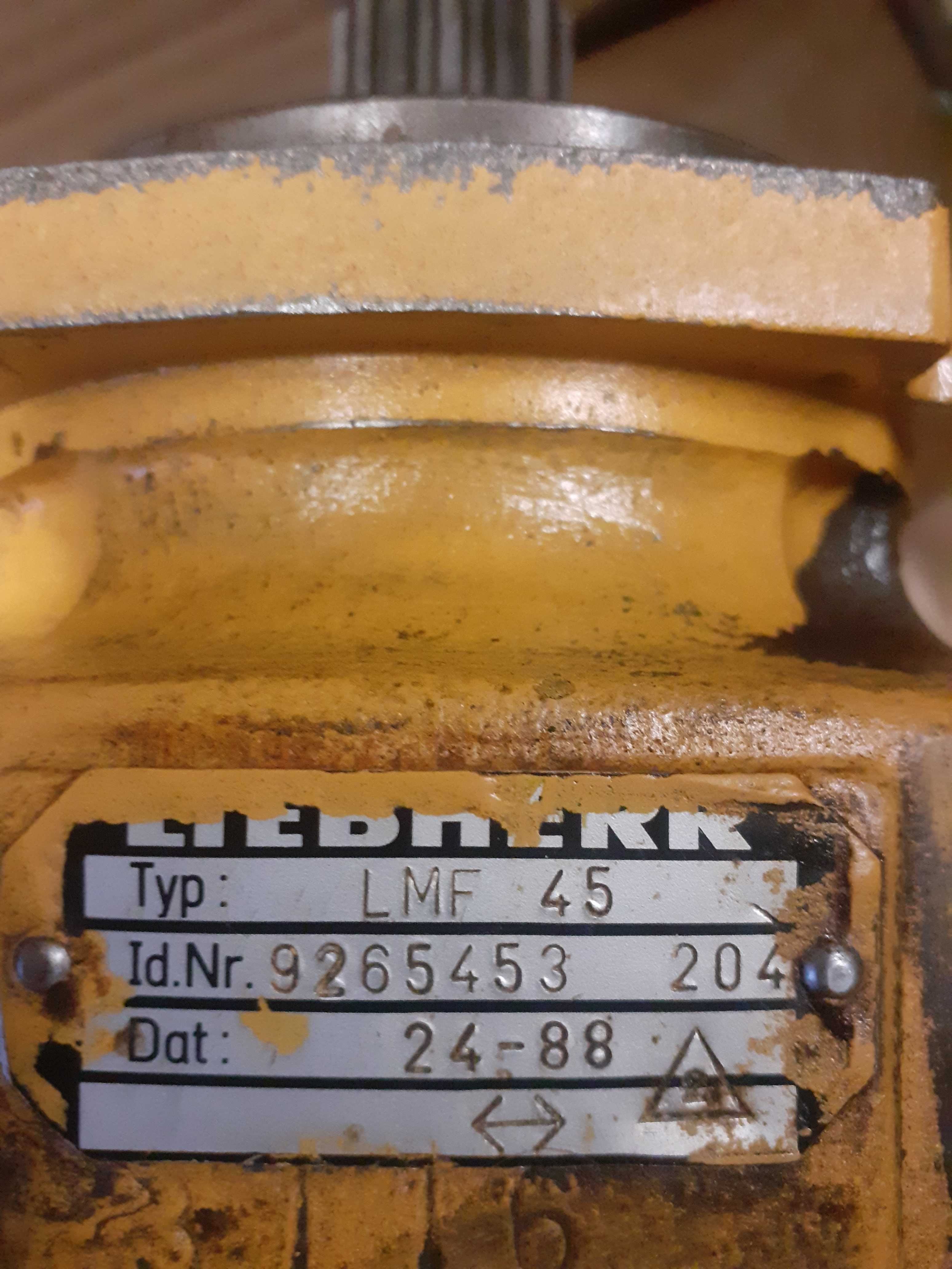 Silnik hydrauliczny hydromotor obrotu liebherr