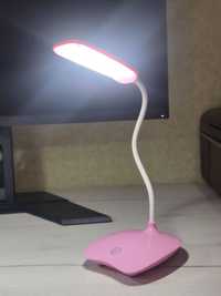 Настільна портативна led лампа на акумуляторі