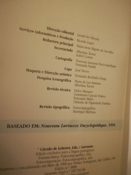 Dicionário enciclopédico Larousse