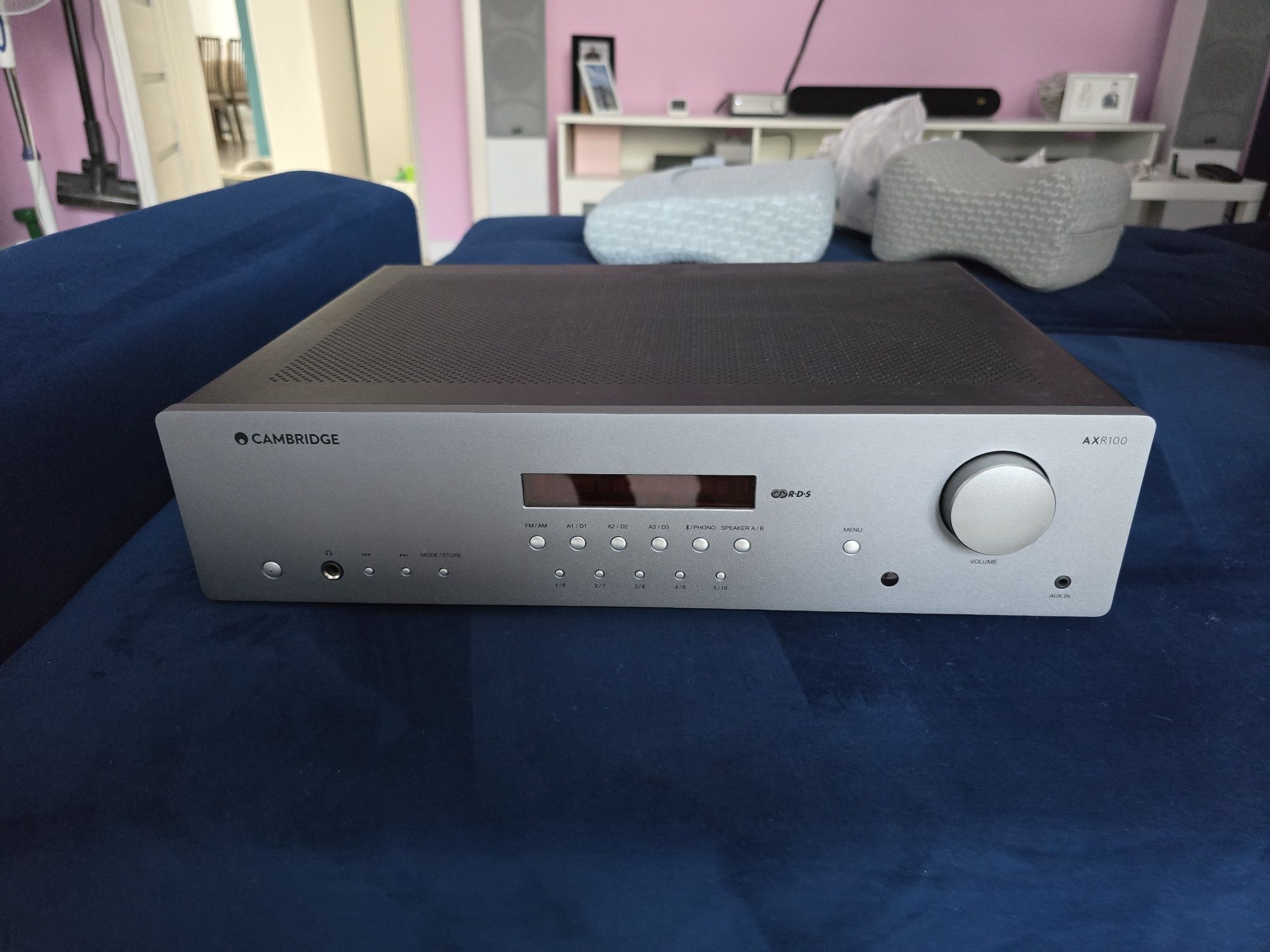 Wzmacniacz stereo Cambridge Audio AXR100 – stan idealny gwarancja