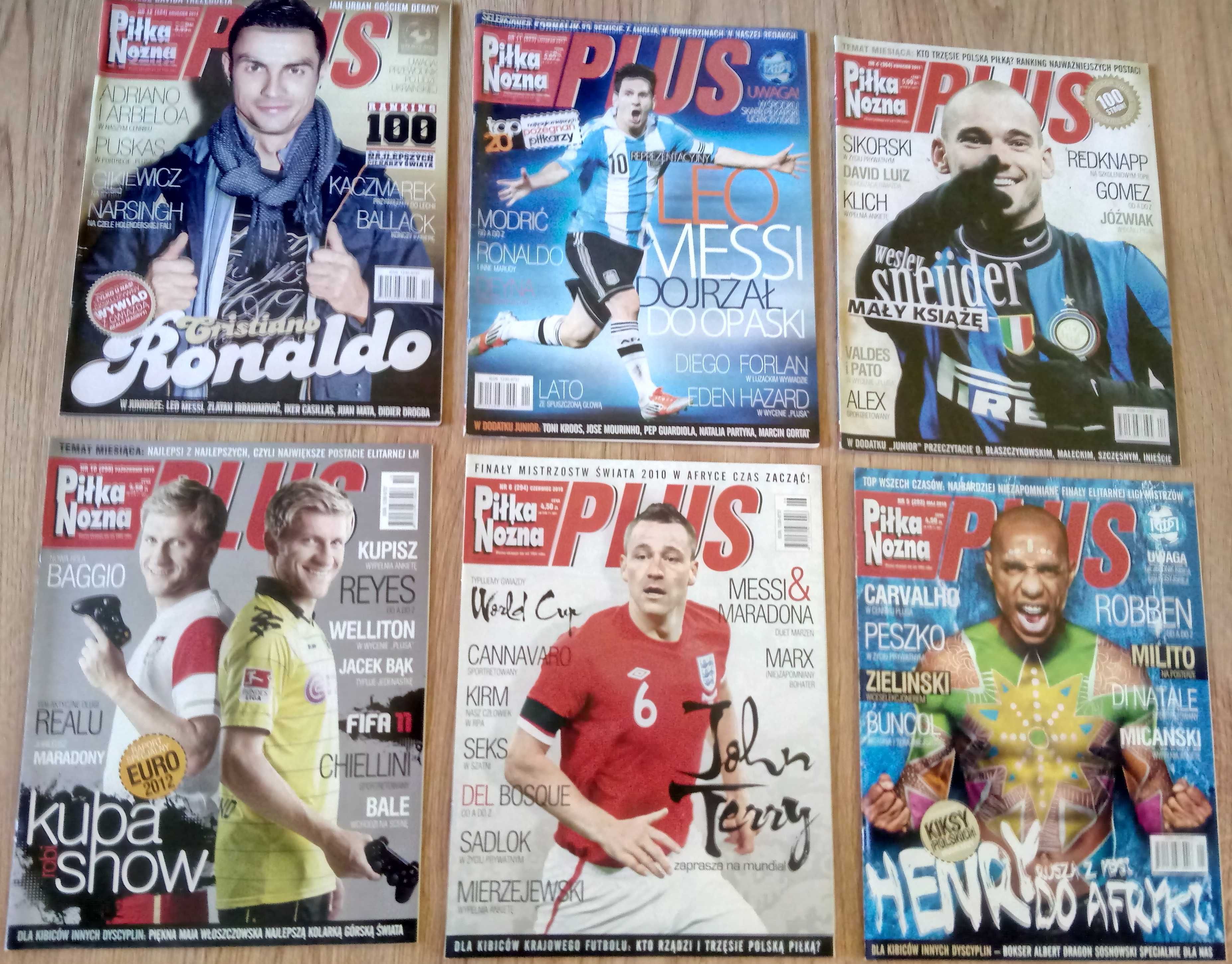 Miesięcznik Piłka Nożna Plus archiwalne numery