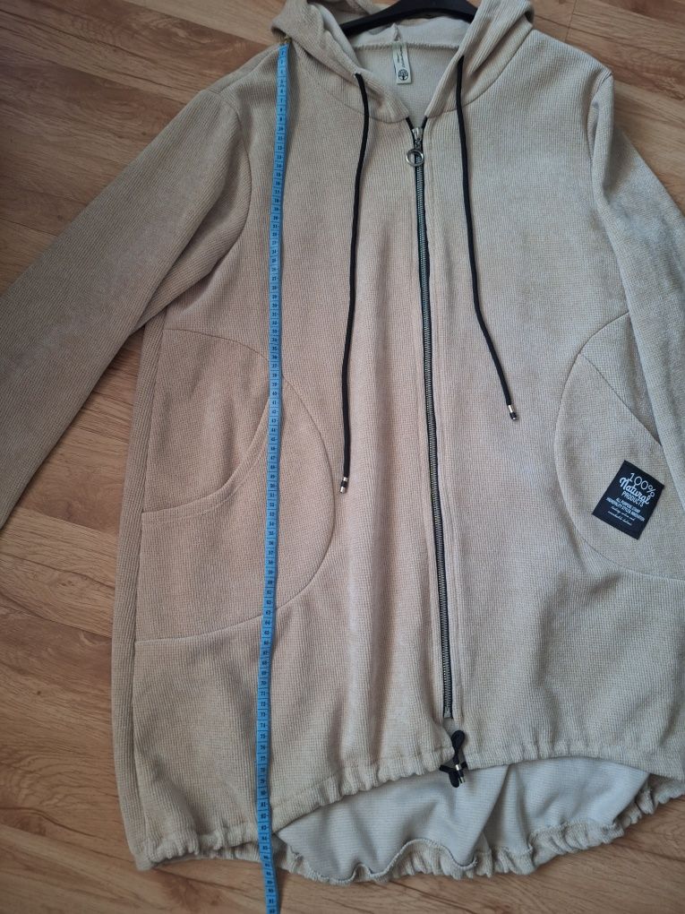 Bluza damska długa oversize