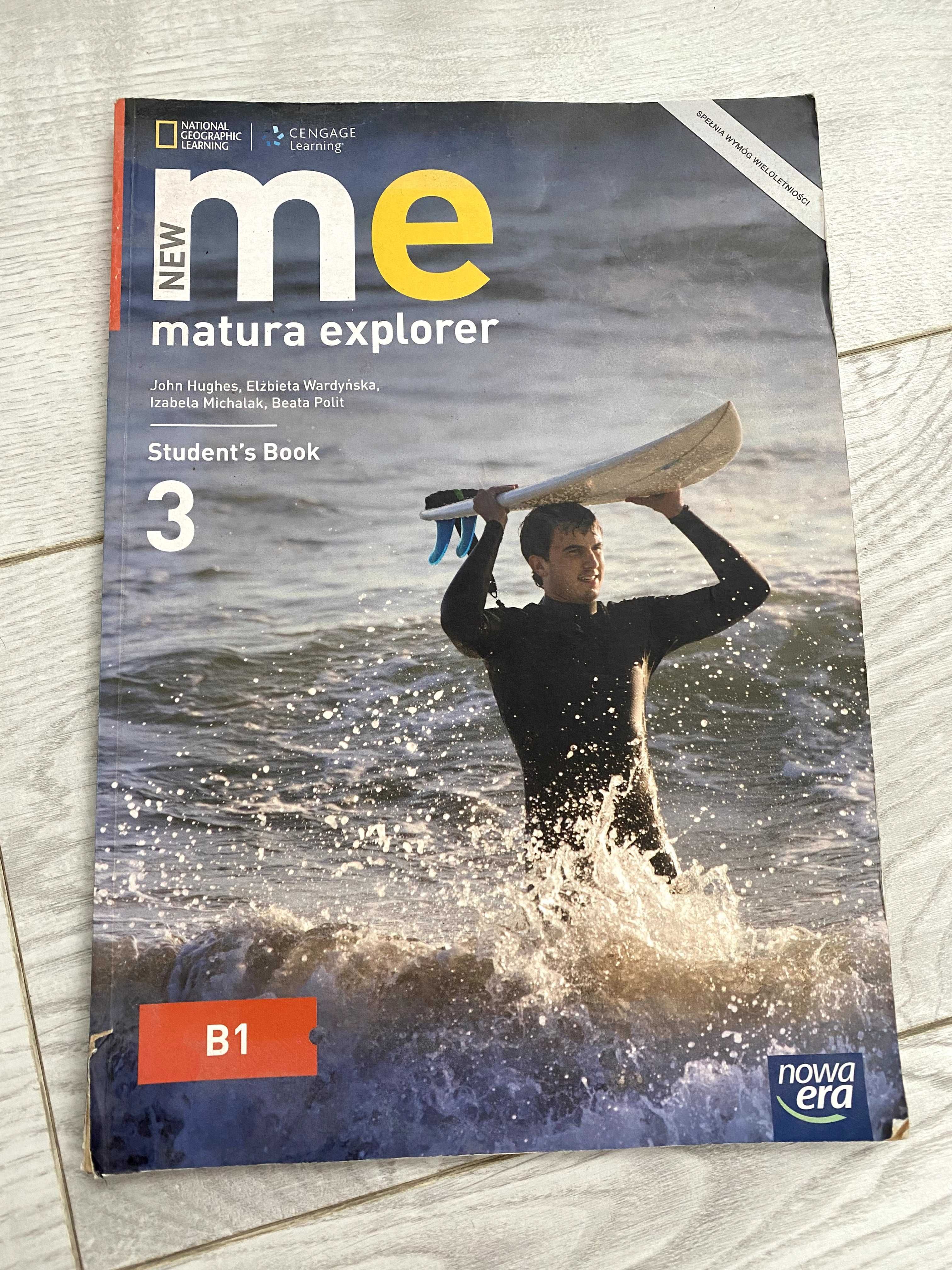 ZESTAW NEW matura Explorer 3 Podręcznik i ćwiczenia angielski