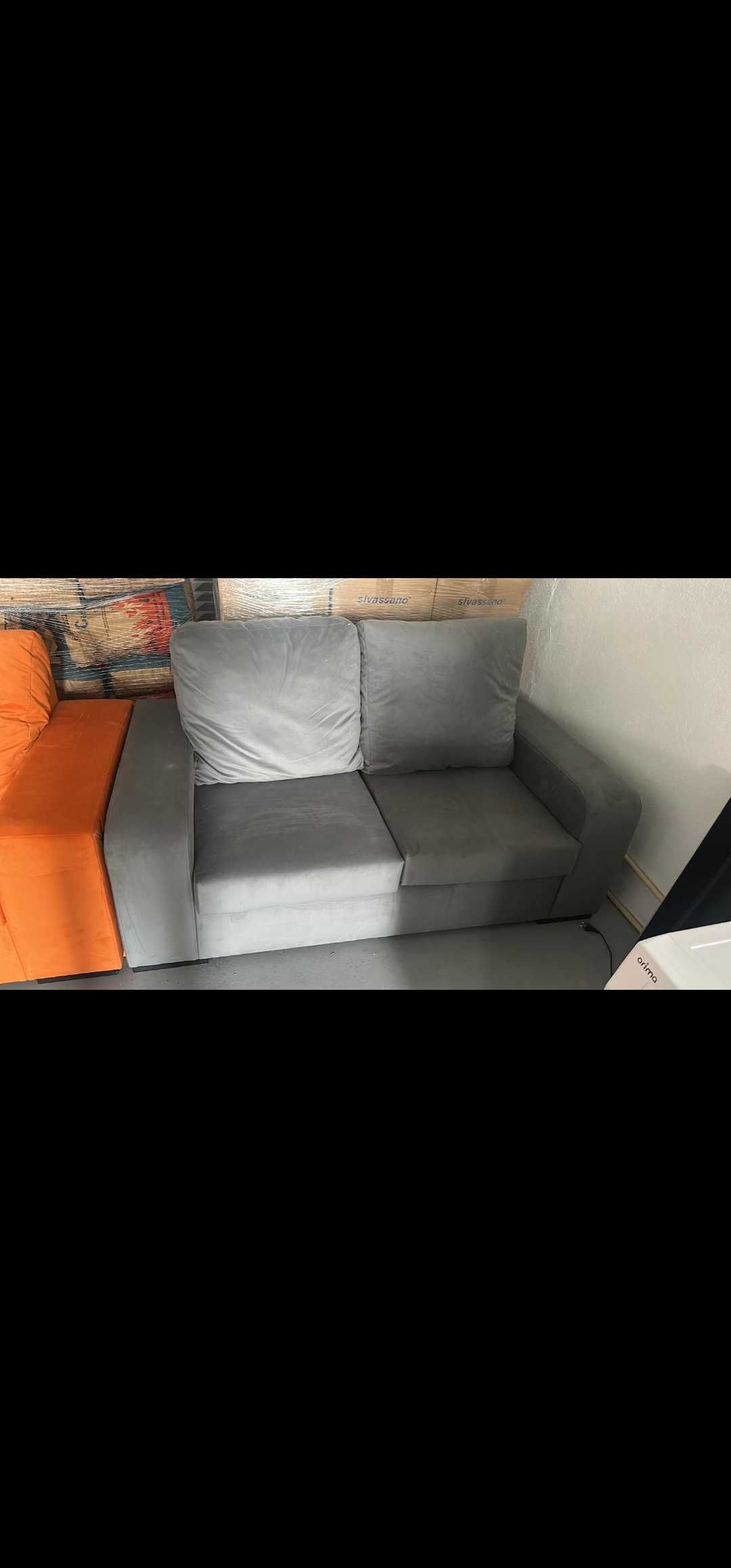 Sofás chaise-longue 3 lugares  e Sofás 2 Lugares total