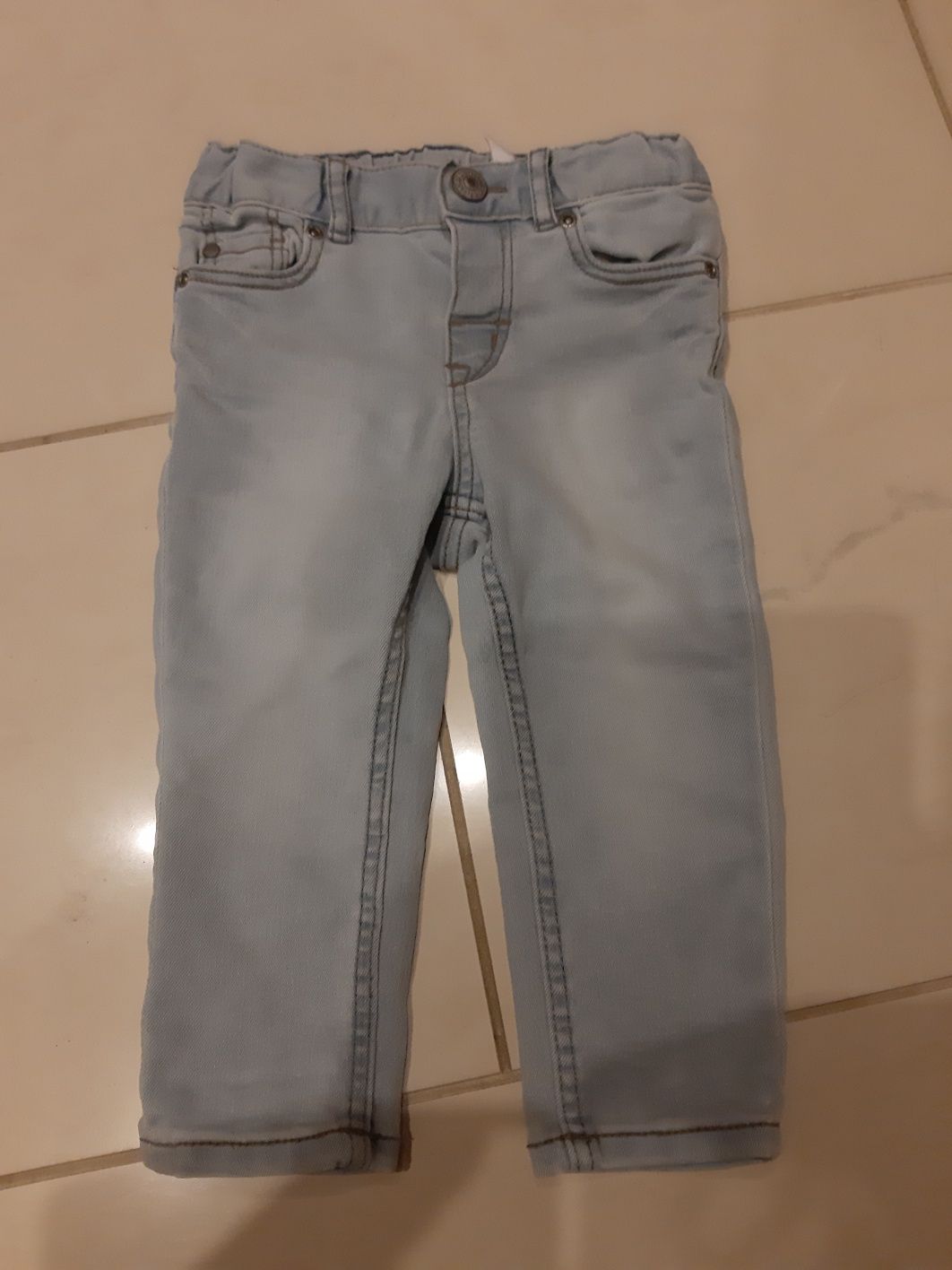 Spodnie jeansowe rozm. 74 H&M