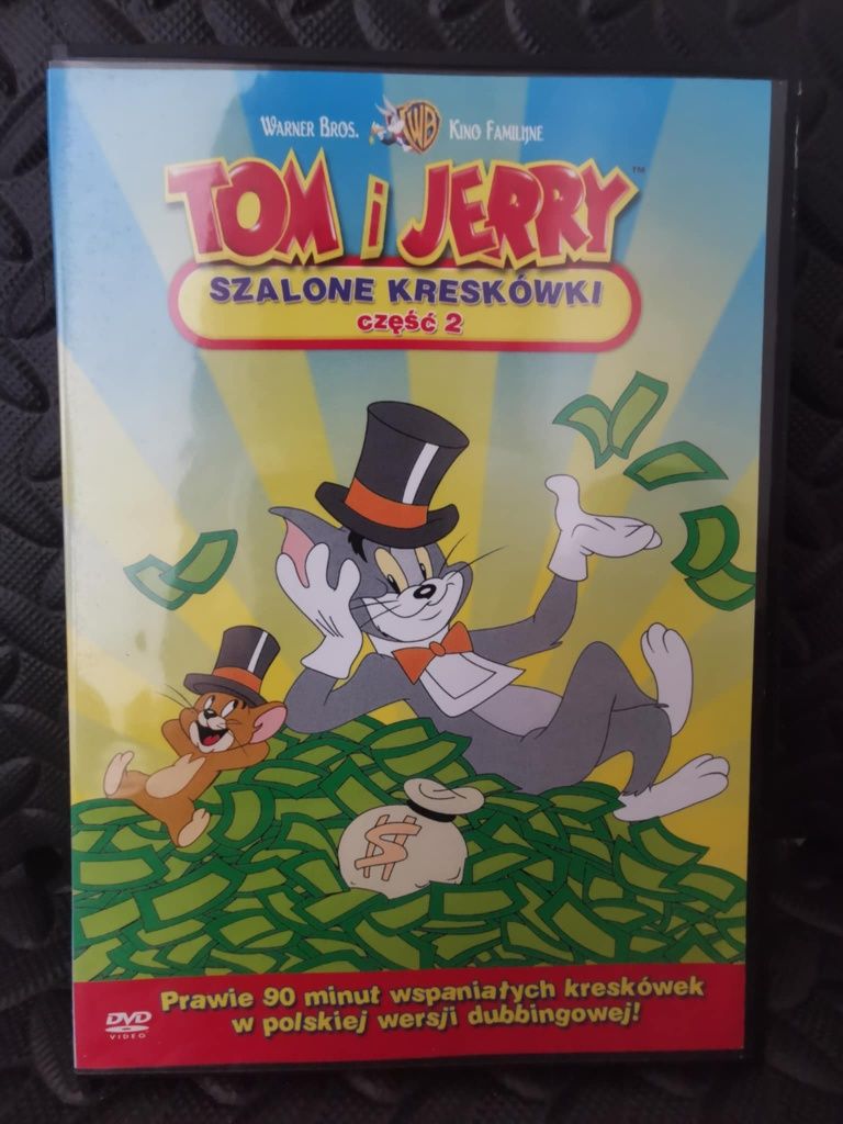 Tom I Jerry Szalone kreskówki cz. 2 - DVD stan idealny