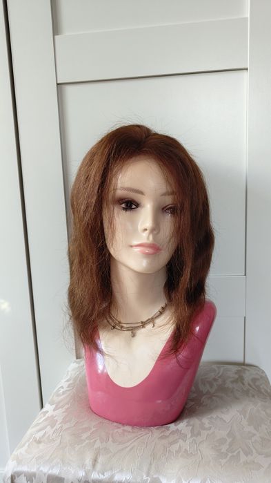 Piękna peruka lace front 100% naturalna, lekka.