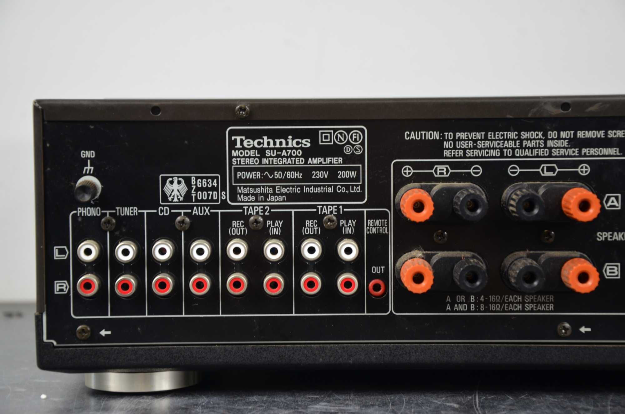 Wzmacniacz TECHNICS SU-A700 okazja Top Model Japan