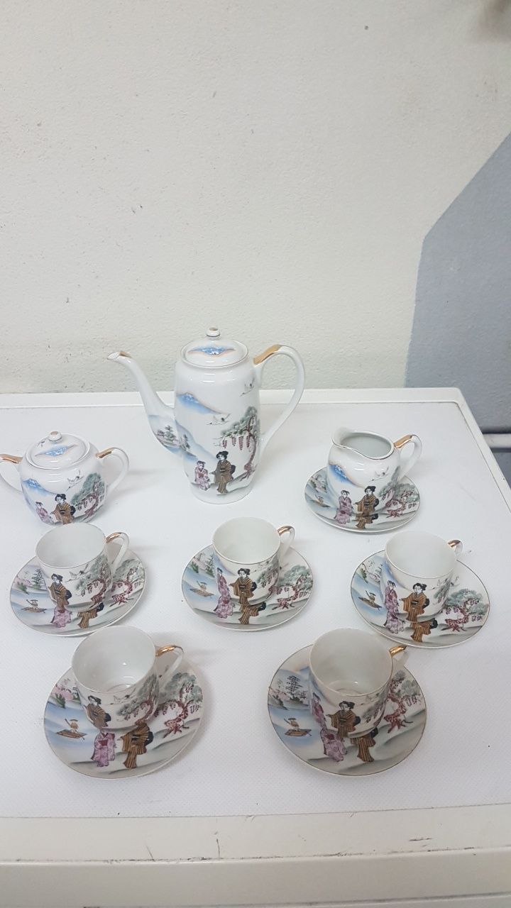 Conjunto de chá.