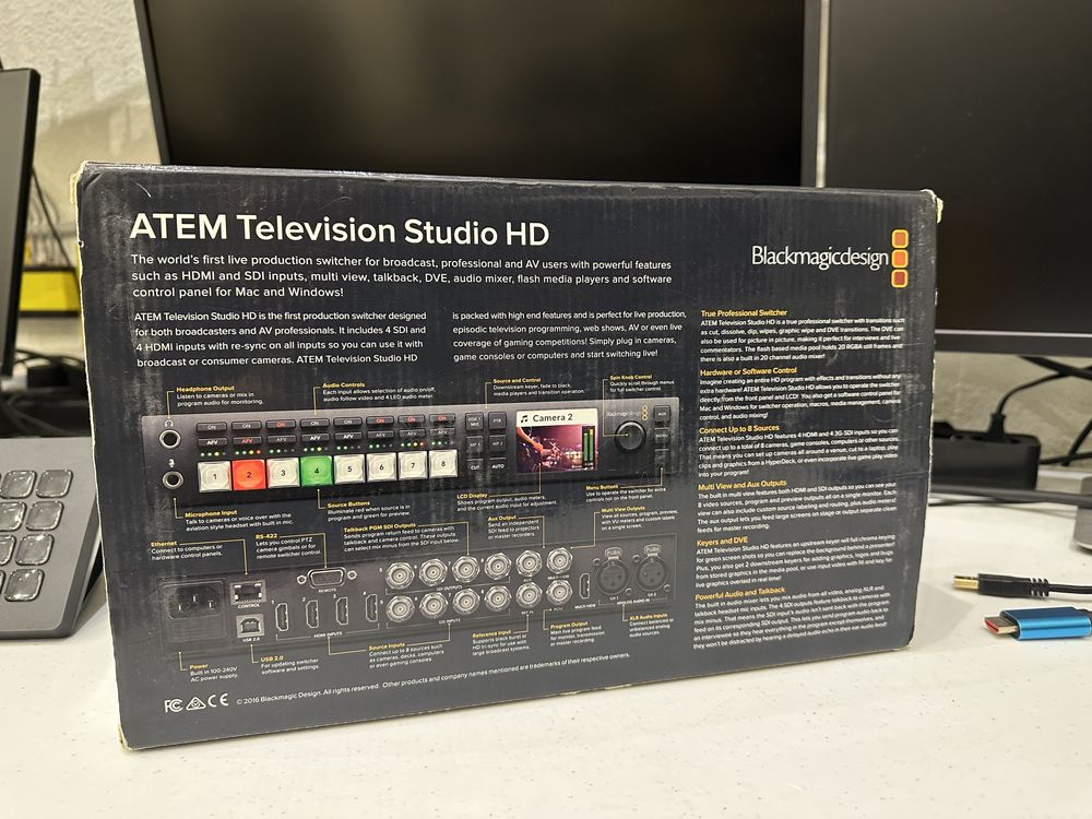 ATEM television studio HD