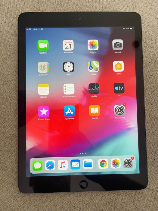 Apple iPad Air – 32GB Wi-Fi, stan bardzo dobry – 1475