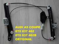 Podnośnik Szyby Audi A5 Coupe 2d 2007- 8T0.837.462B Przód Prawy [w]