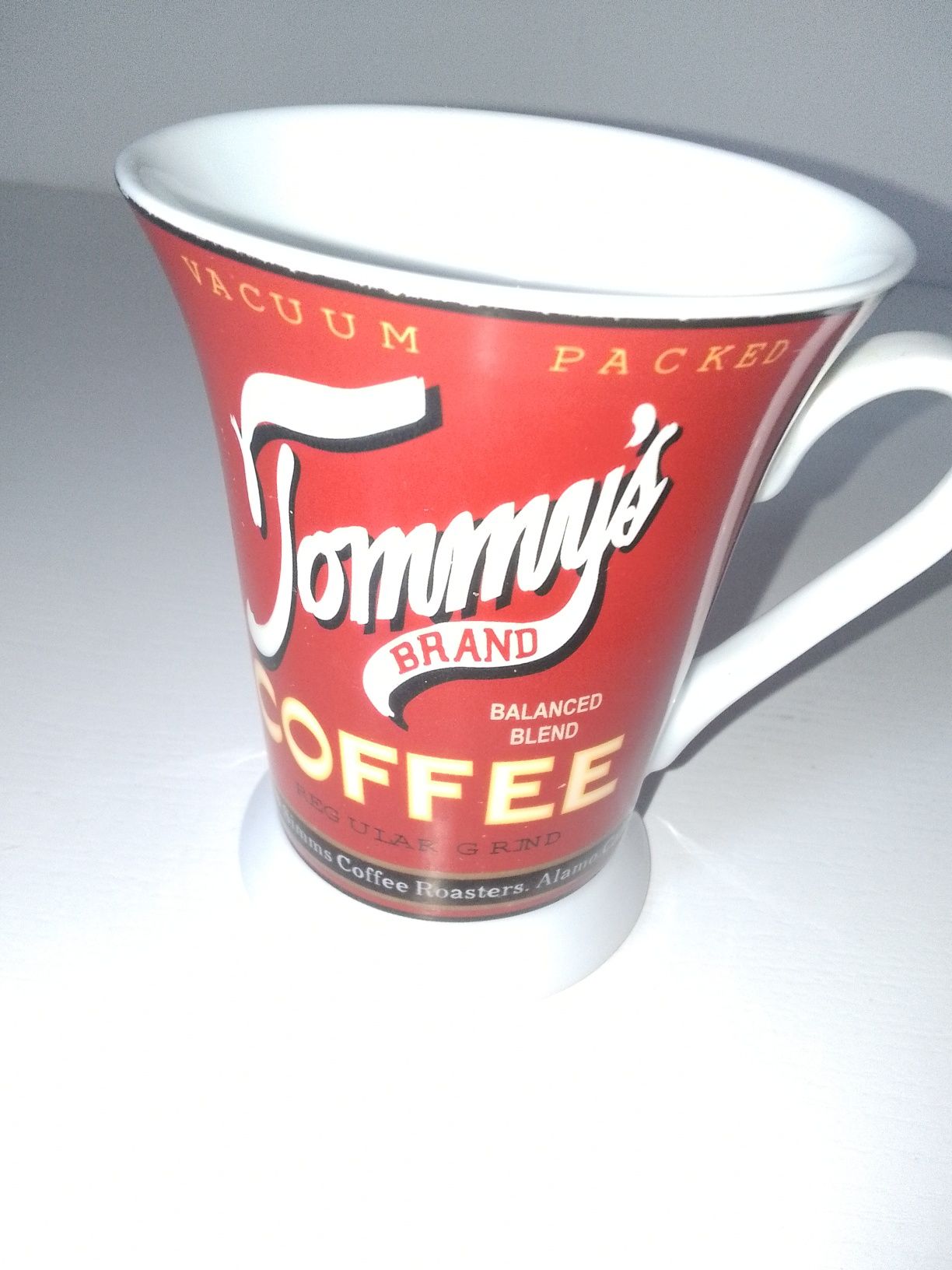 Tommy's Brand Coffee kubek