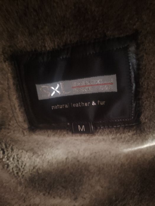 Дублёнка кожаная   в хорошем состоянии