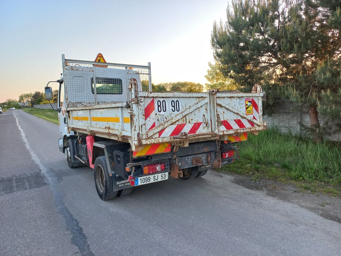 Renault midlum wywrotka orginalna 3 str blokada mostu  tylko 104 tys.