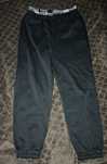 Czarne dresowe joggery rozm.XL CROPP