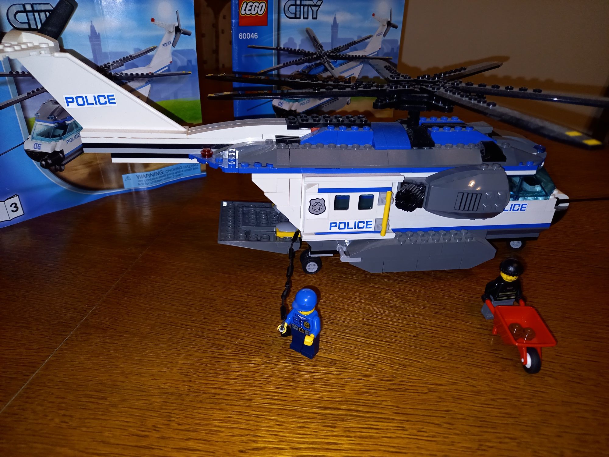 Helikopter Policja Lego