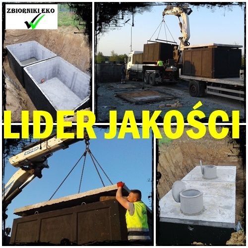 Szambo betonowe Szczelne 10000 litrów Chąśno Łowicz Mnich Zduny TANIO