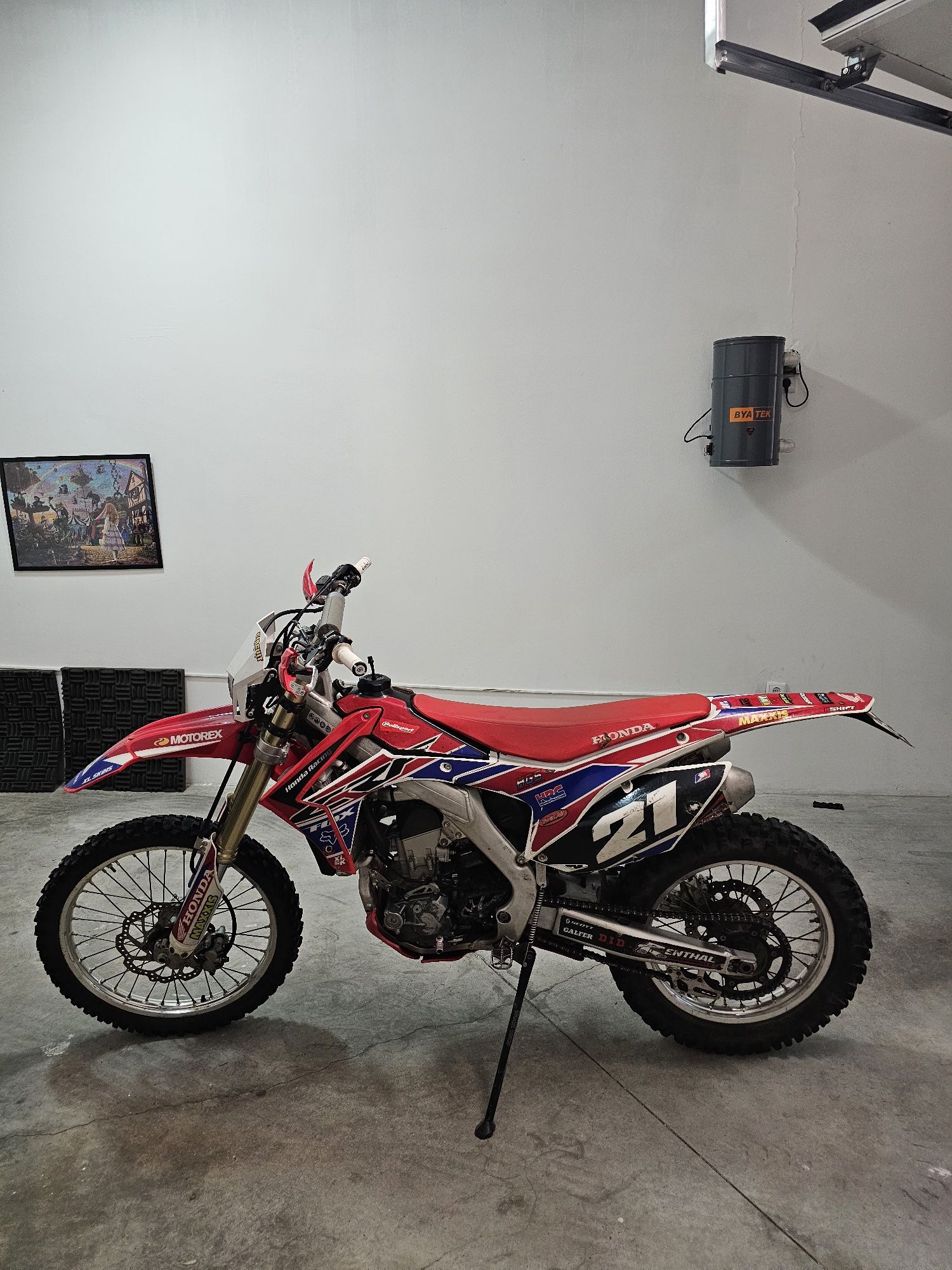 Honda crf250r matriculada