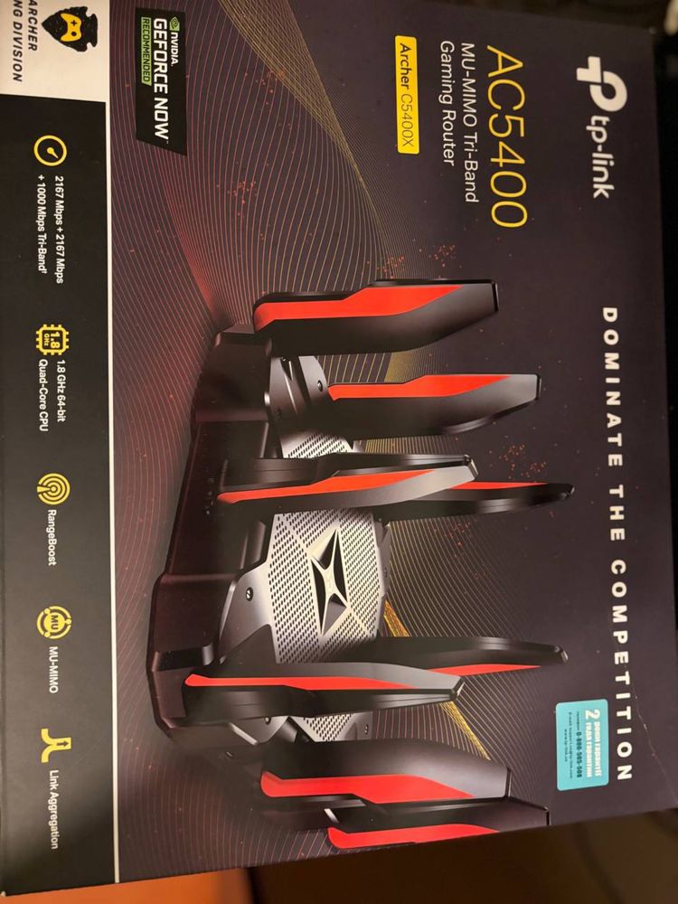 ігровий роутер TP-Link Archer C5400X