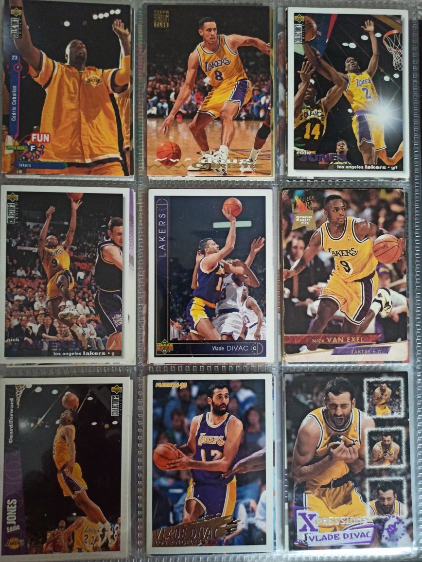 Karty NBA Los Angeles Lakers