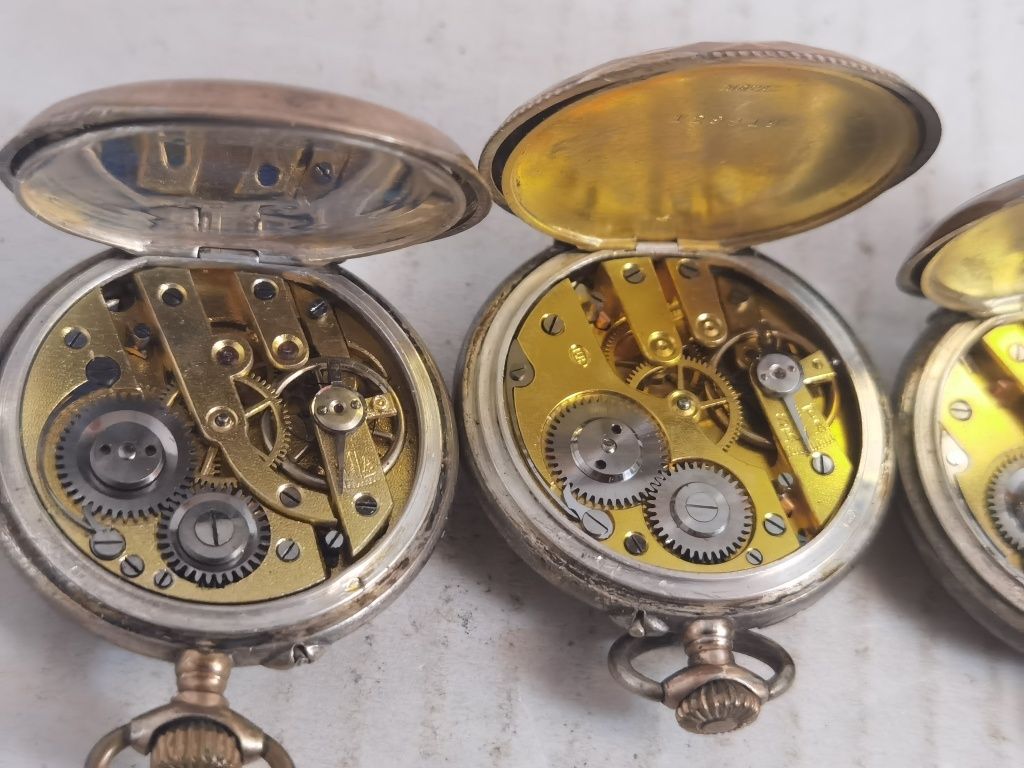 Stary zegarek kieszonkowy 3 szt