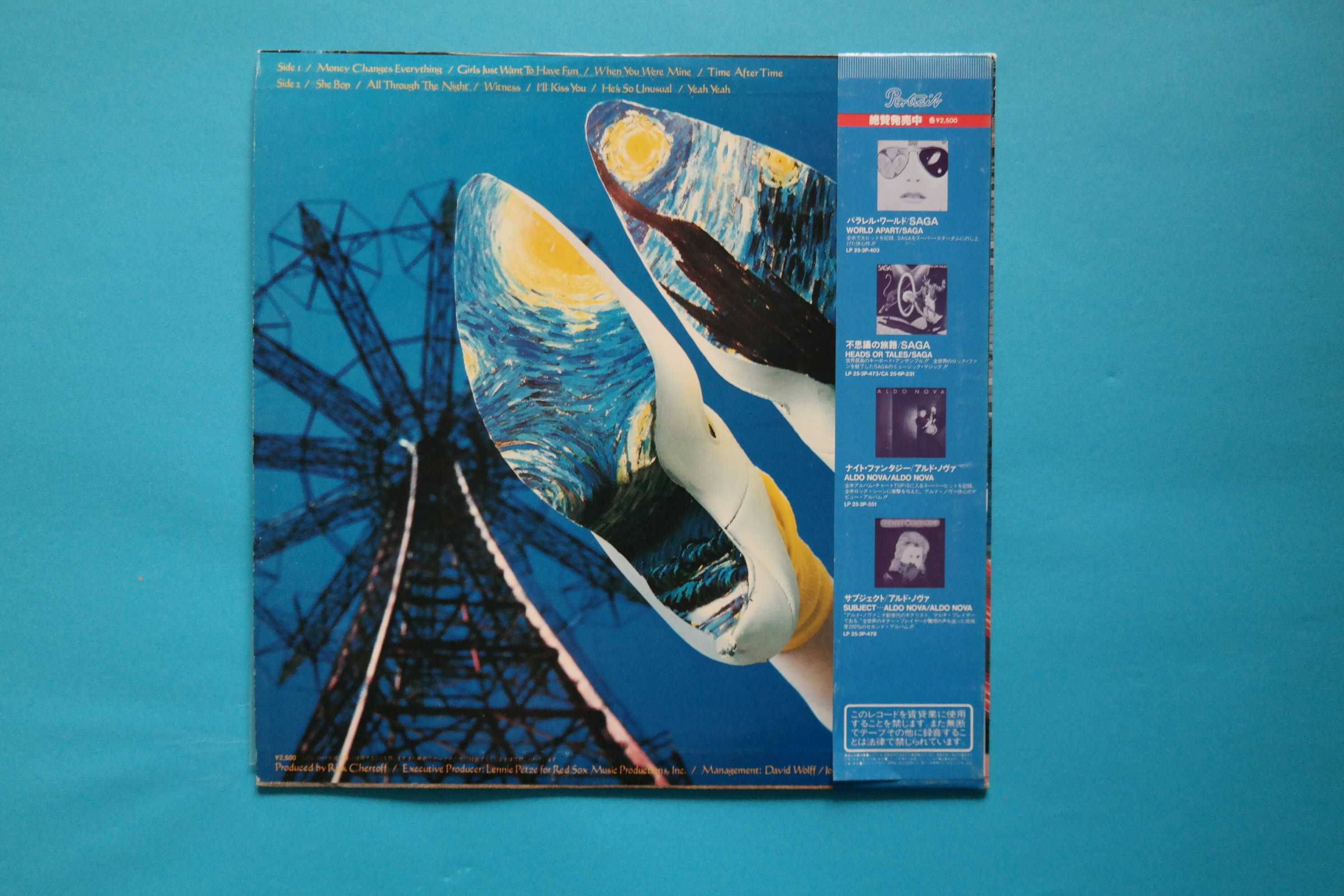 Płyta winylowa Cyndy Lauper She's So Unusual LP JAPAN 1983