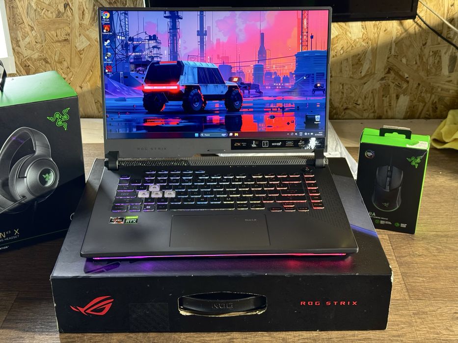 ASUS ROG RTX3070Ti(150W)|2K165Hz|Ryzen 7-6800H|1TB|DDR516|