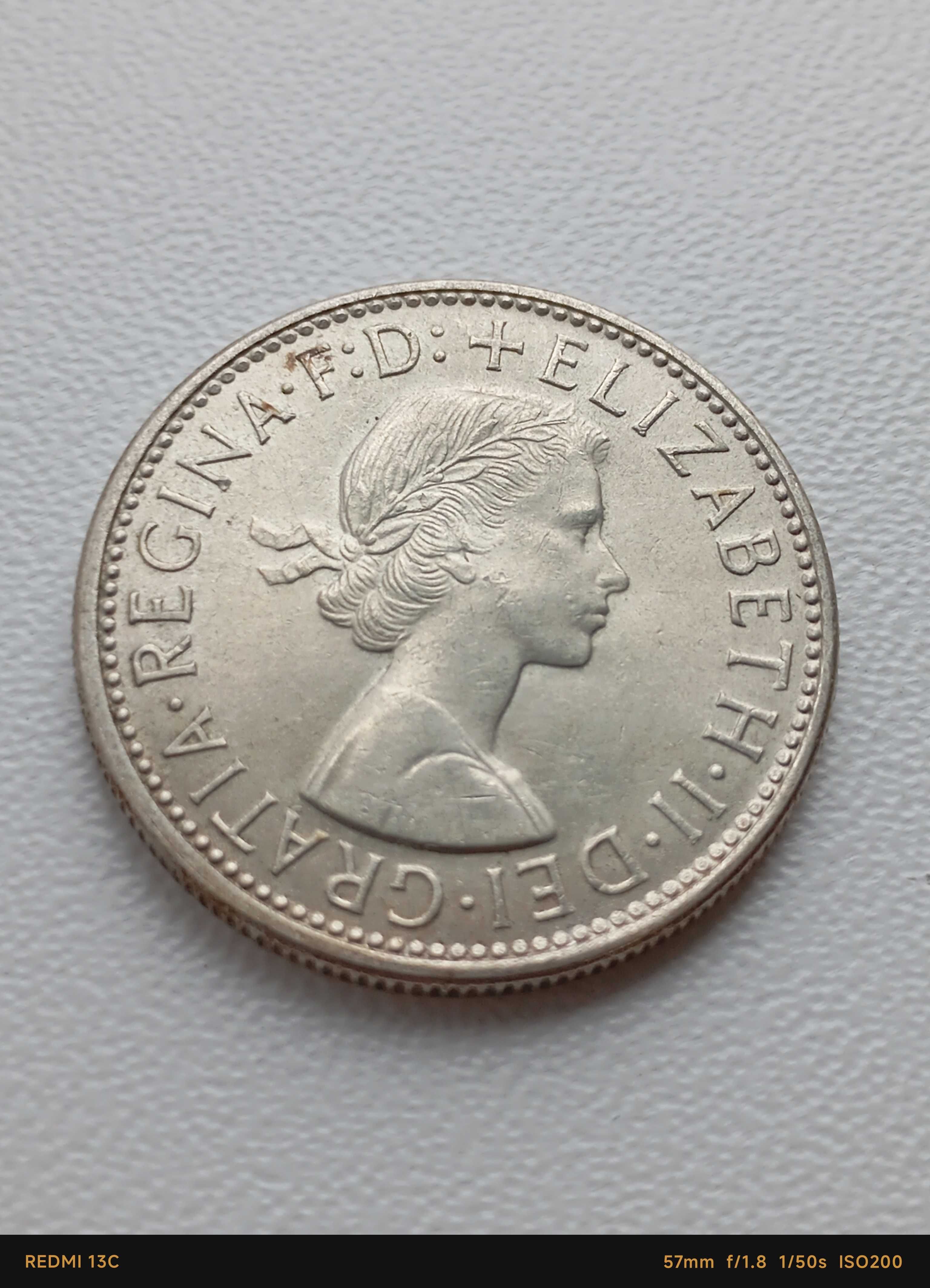Сомали 1 Сомало 1950 серебро.