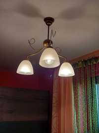 Żyrandol/lampa sufitowa na 3 żarówki