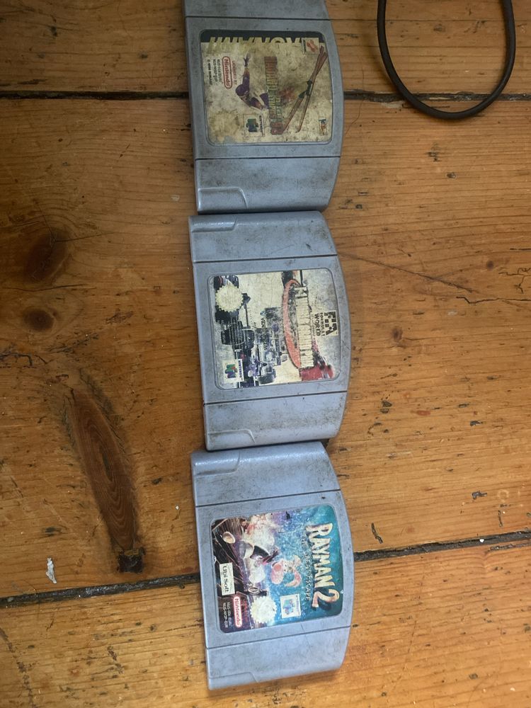 Nintendo 64 zestaw 3 gry n64