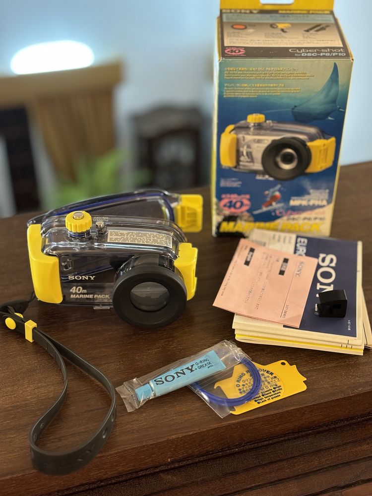 Caixa Estanque SONY Marine Pack 100% COMPLETO