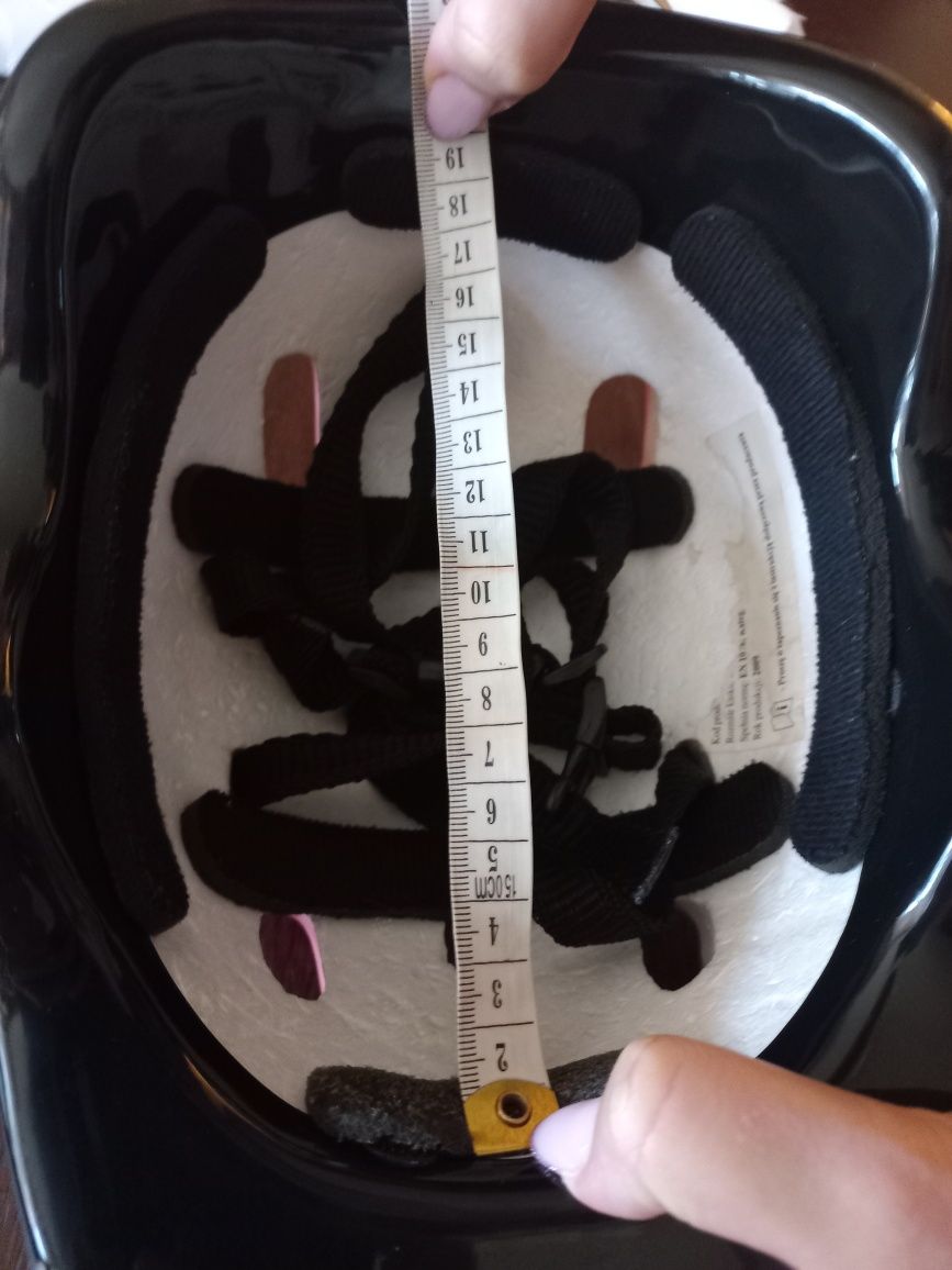 Kask dziewczęcy rower rolki