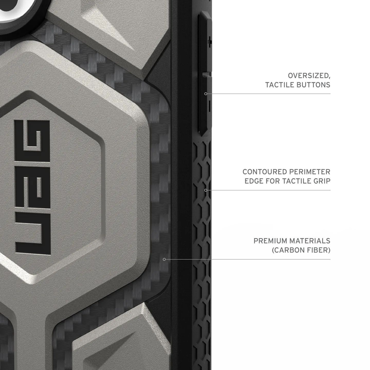 Etui Urban Armor Gear UAG do iPhone 16 Pro Magsafe Monarch Pro Silver