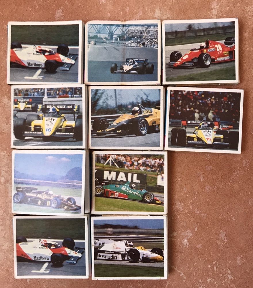 Coleções Caixas de Fósforos - Futebol e Formula 1