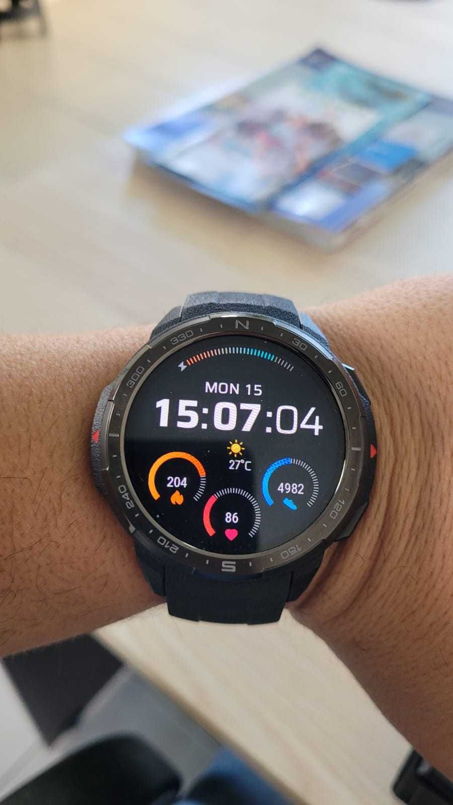 Смарт-годинник Honor Watch GS Pro, AMOLED, Водозахисні 5 ATM, GPS