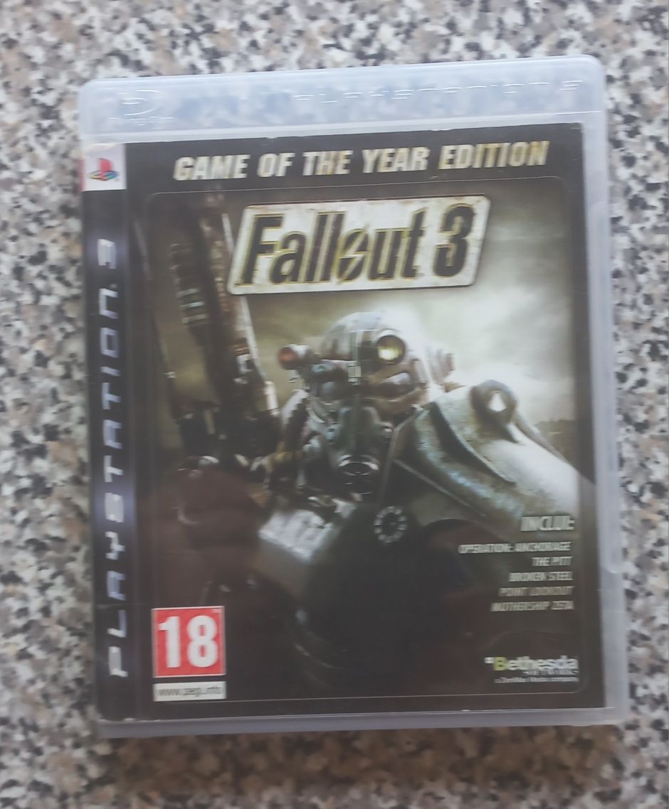 Fallout 3 game of the year edition+3 jogos Playstation 3
