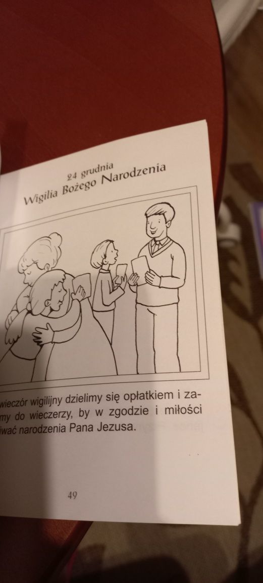 Kalendarz małego chrześcijanina kolorowanki