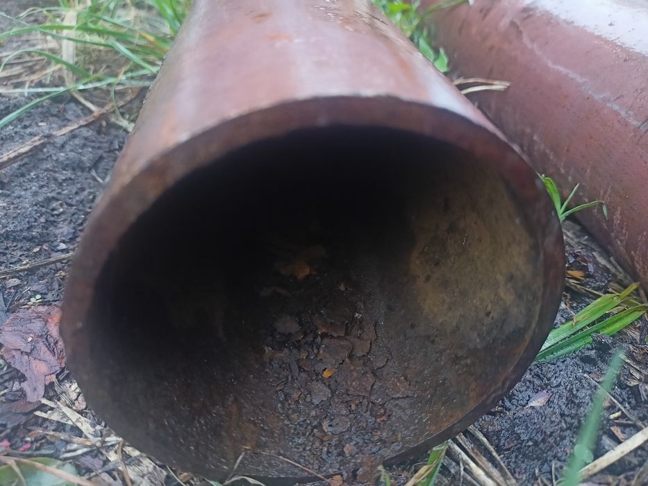 Rury grubościenne średnia 90mm grubość 4mm dł 3.5 m