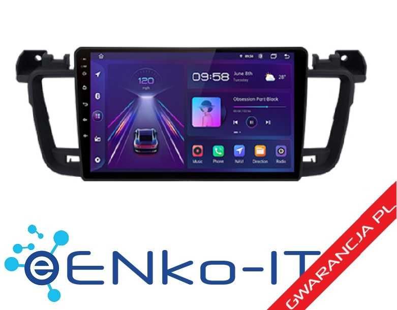 Radio 2din Android Peugeot 508 2GB Nawigacja, Bluetooth, DSP, Raty